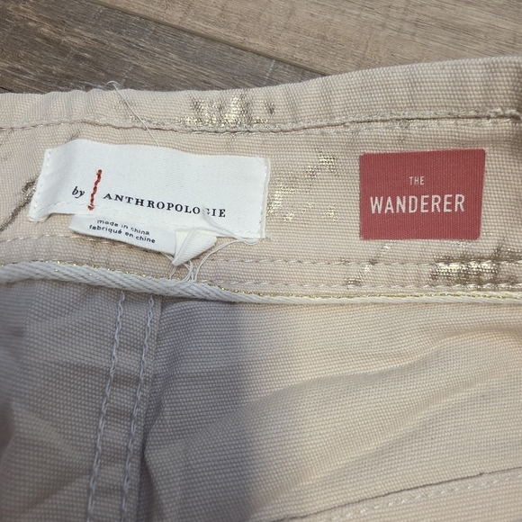 Anthropologie ($198) Pilcro “The Wanderer” Metallic Utility Pants - Picture 6 of 11